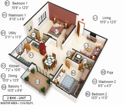 Anuhar Towers Apartment For Sale