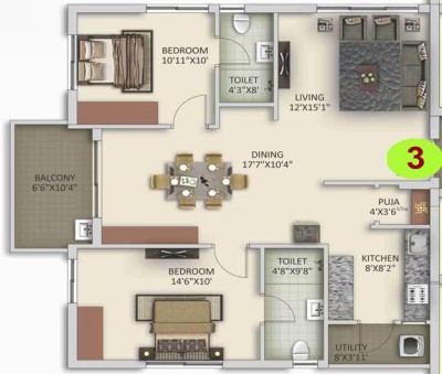 Anuhar Towers Apartment For Sale