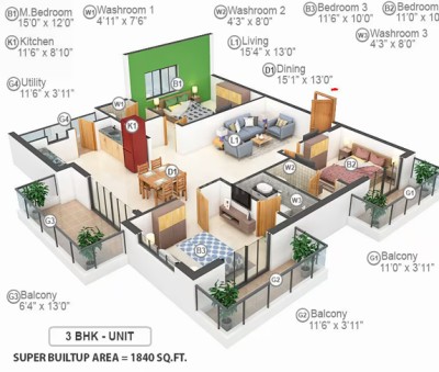 Anuhar Towers Apartment For Sale