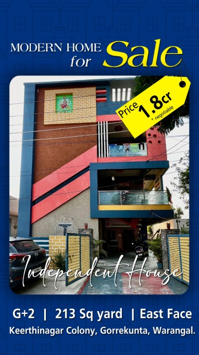 Independent House For Sale  G+2